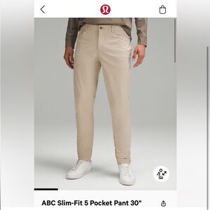 ABC Slim-Fit 5 Pocket Pant 30” *Warpstreme
